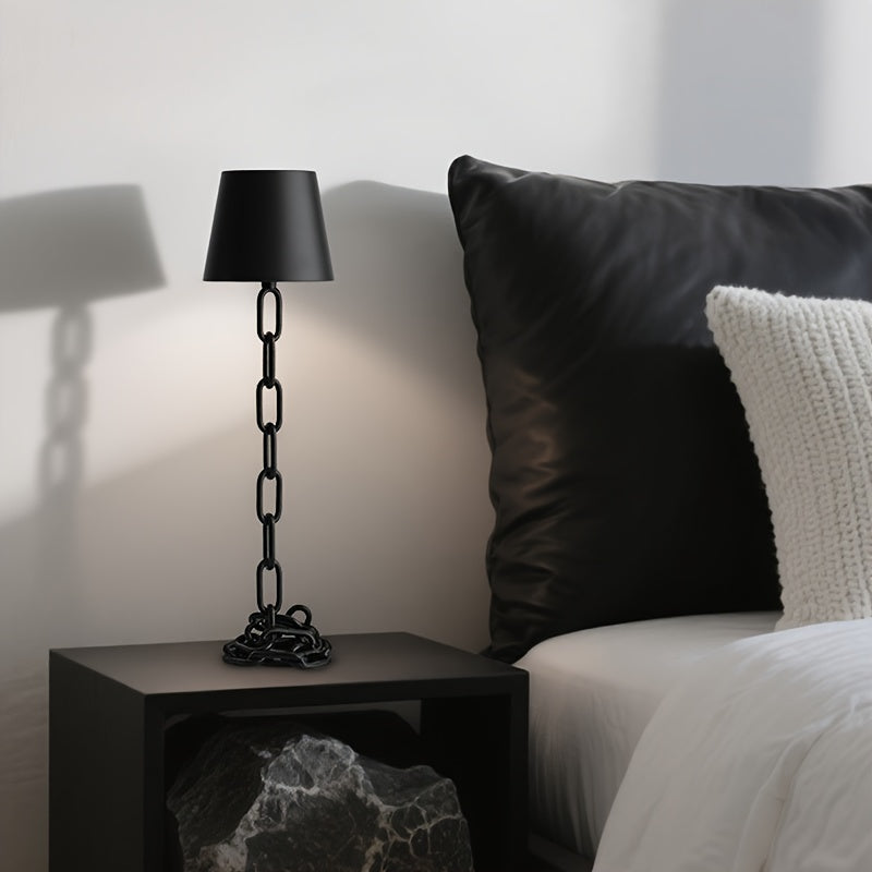 Chain-Link Rechargeable Table Lamp