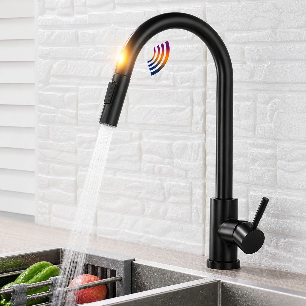 Single Handle Pull Out Kitchen Faucet