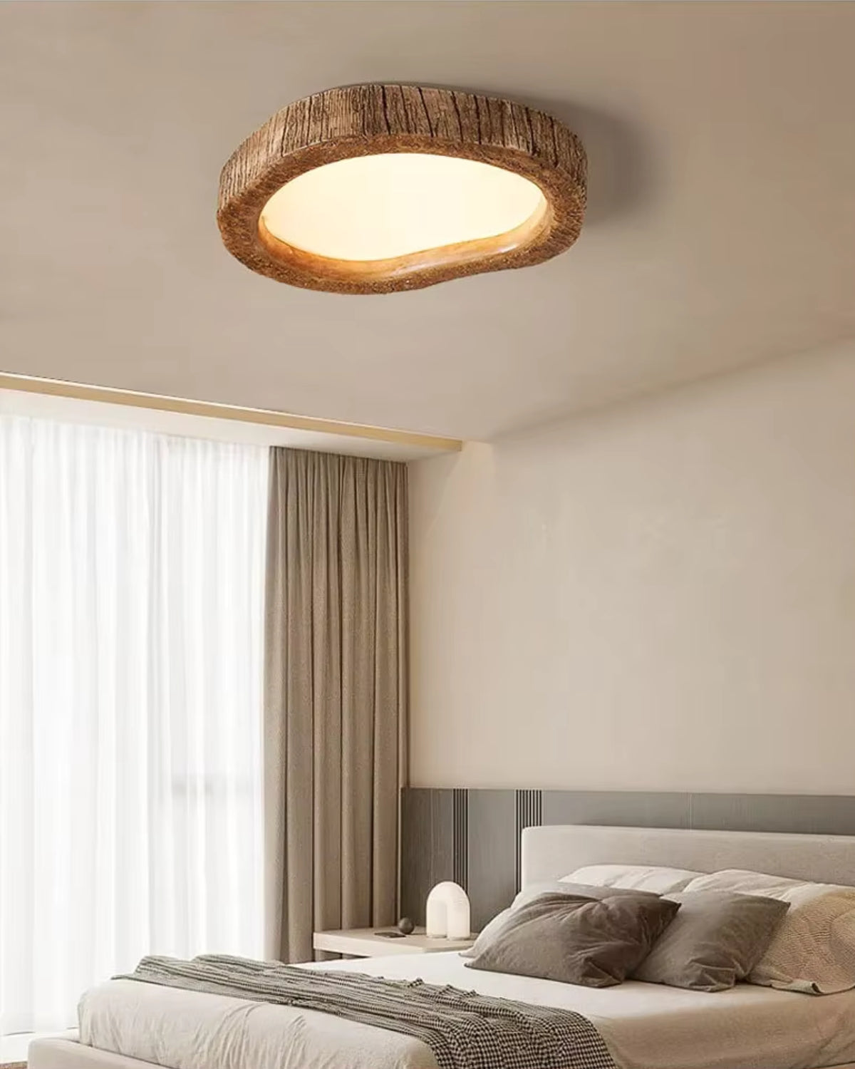 Le Halo Bois Wood LED Ceiling Light