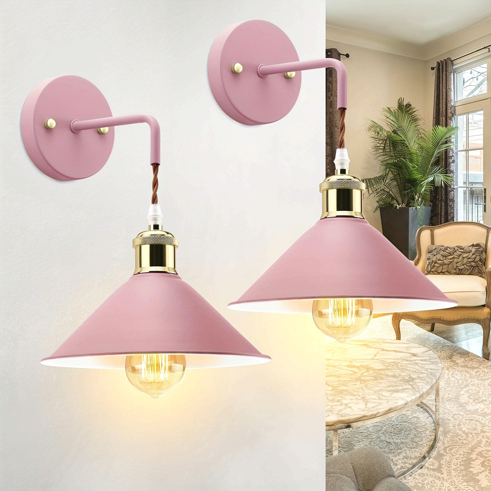 Oil-Rubbed Industrial Wall Sconce
