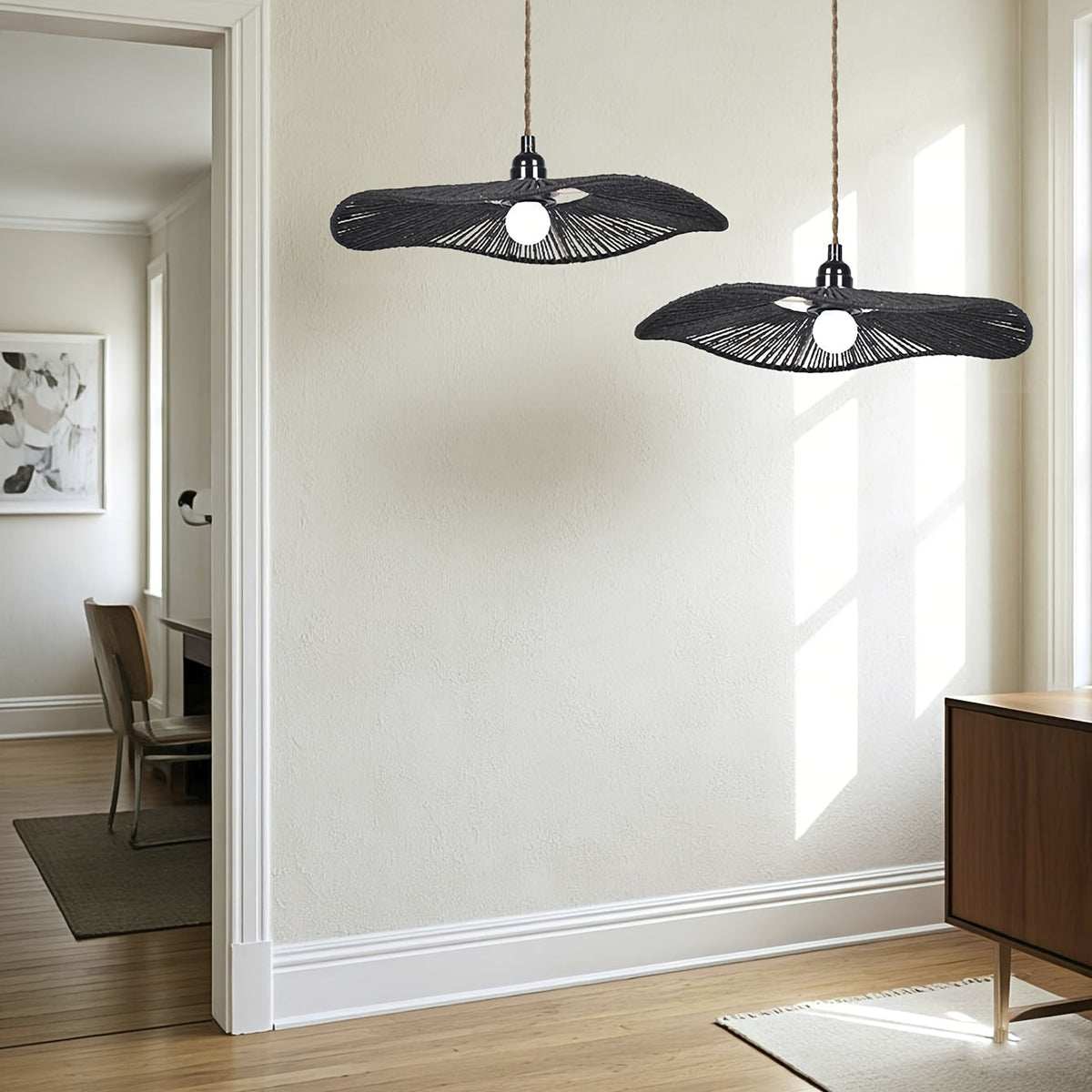 Artistic Paper Rope Ceiling Shade