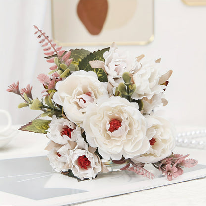 Artificial Peony Flower Bouquet