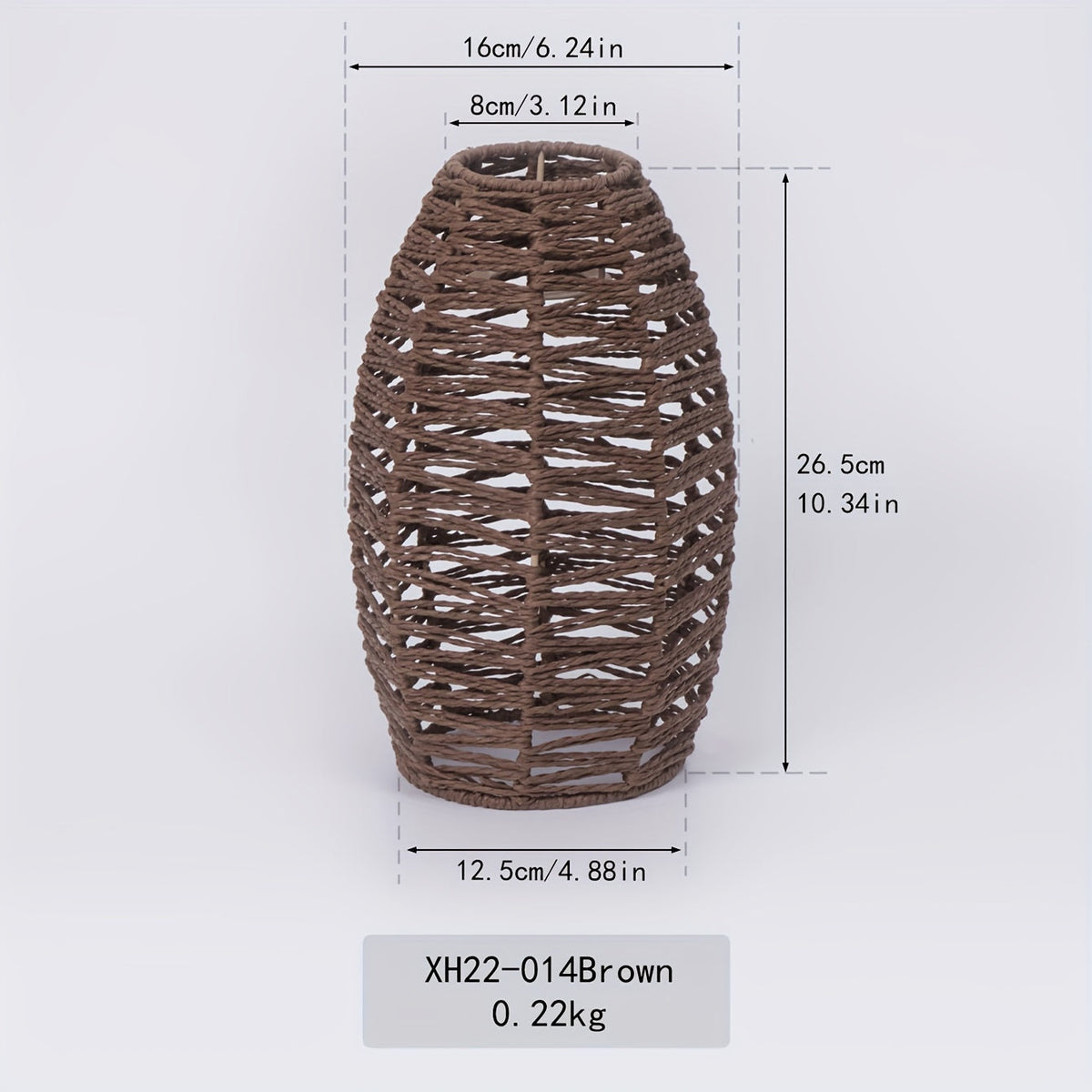 Natural Woven Rope Ceiling Shade