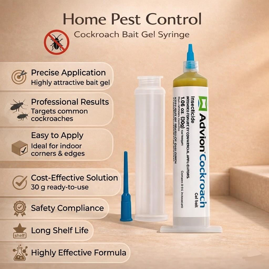 Cockroach Control Gel Bait Syringe