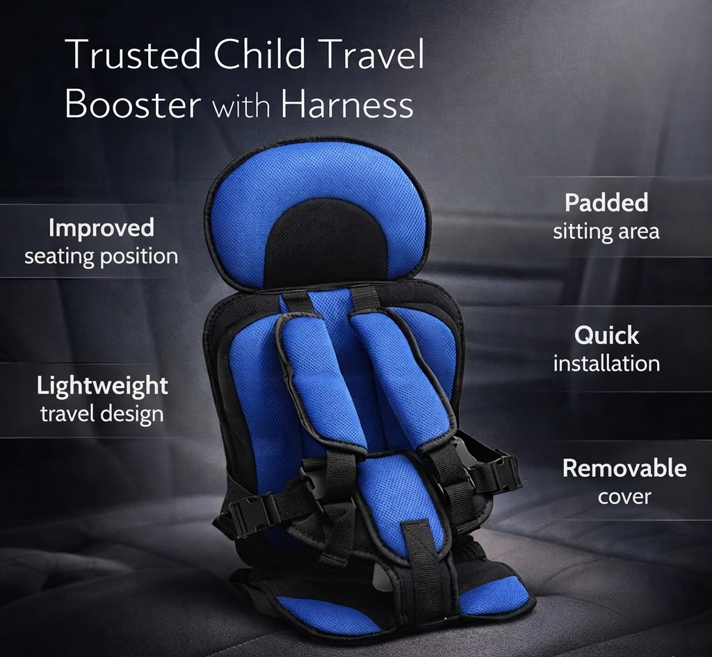 Child Travel Booster Seat Cushion