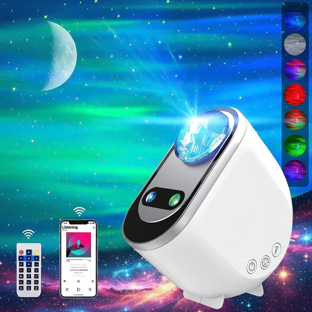 Aurora Galaxy Projector Night Light