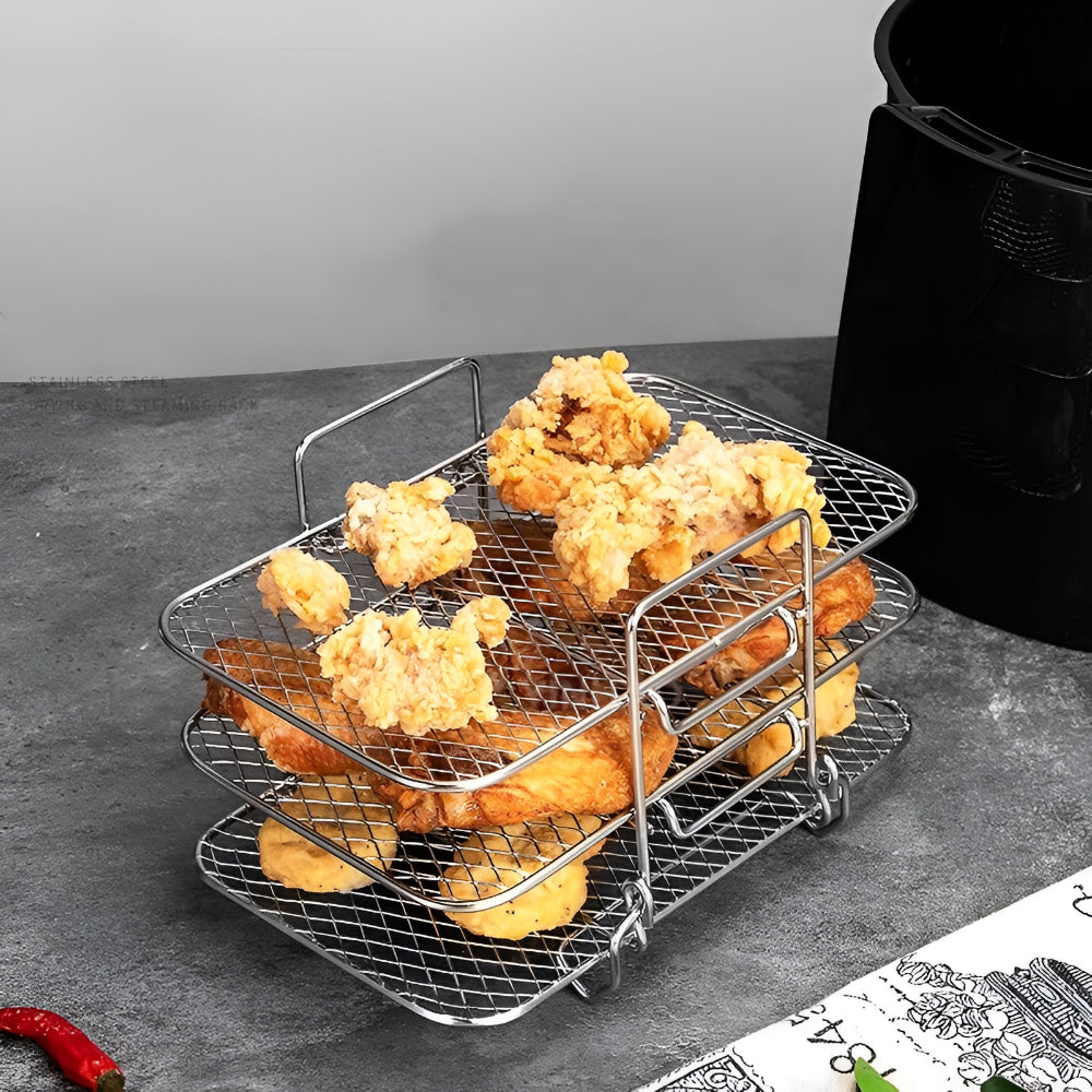 Stackable Air Fryer Cooking Rack