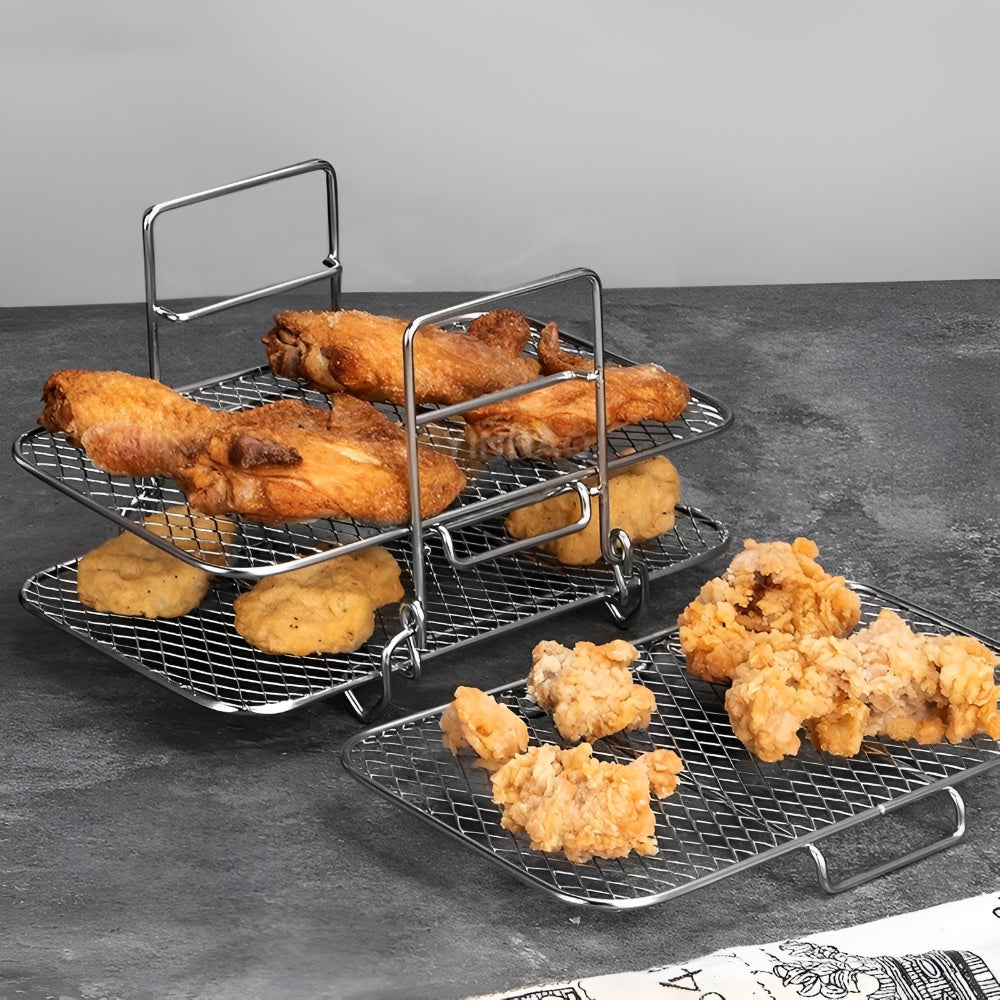 Stackable Air Fryer Cooking Rack