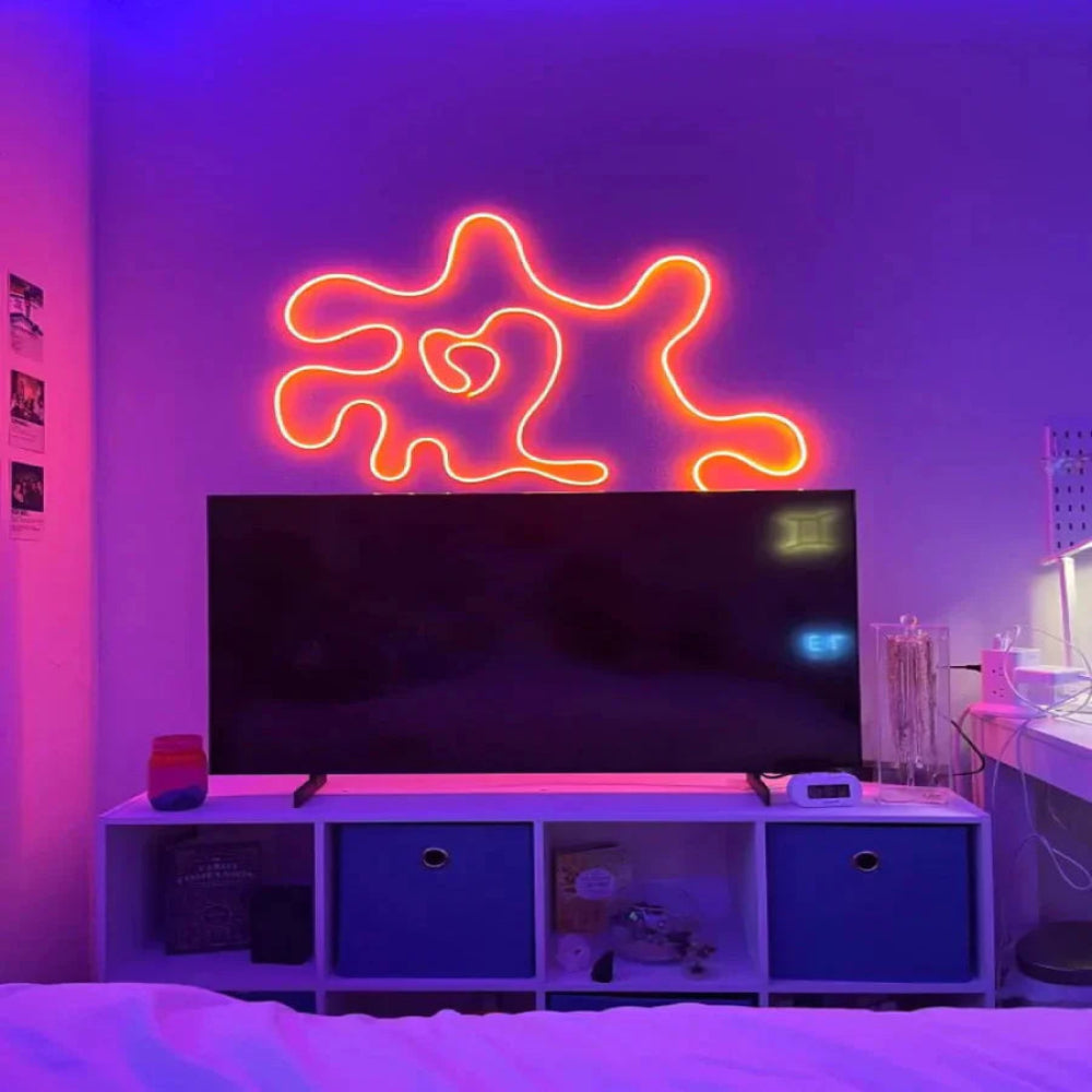App Controlled Color Changing LED Strip Lights Neon Rope Design 1