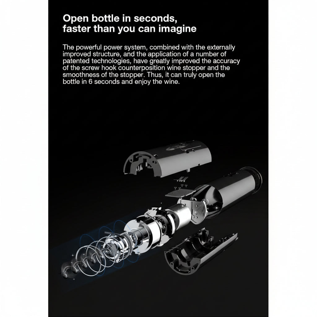 Electric Automatic Wine Bottle Opener