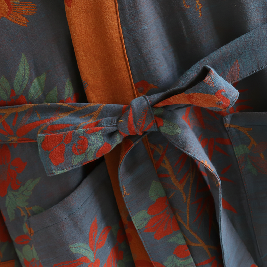 Lightweight Waffle Quick Dry Bathrobe