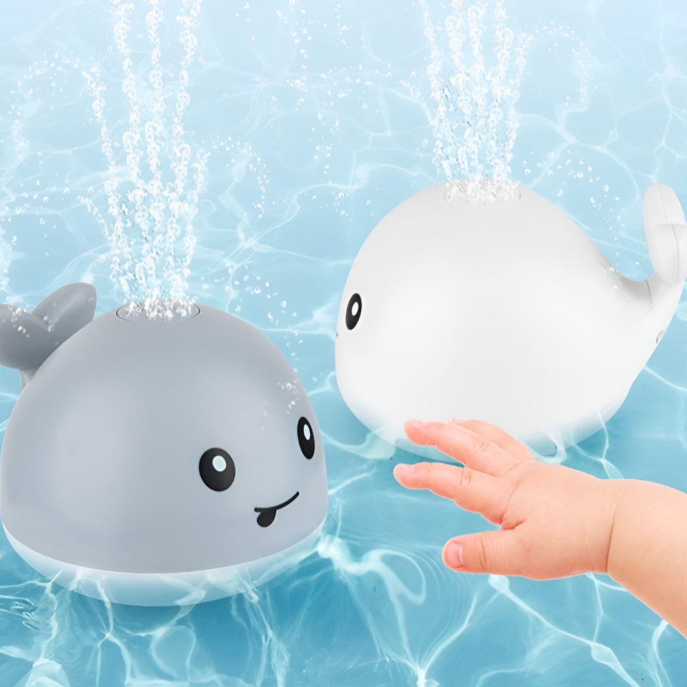 Whale Spinner Water Sprinkler Bath Toy