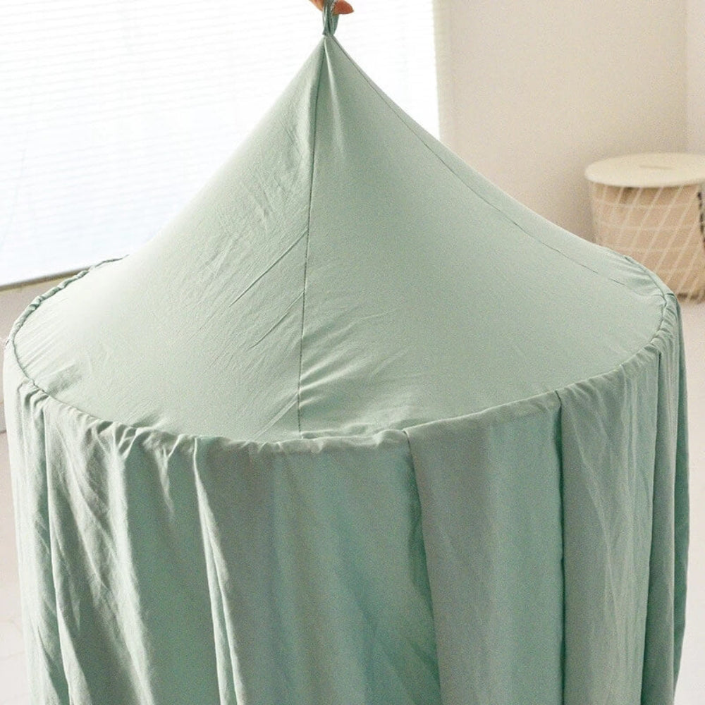 Bed Canopy for Kids Room Soft Hanging Decor Lightweight Fabric 3