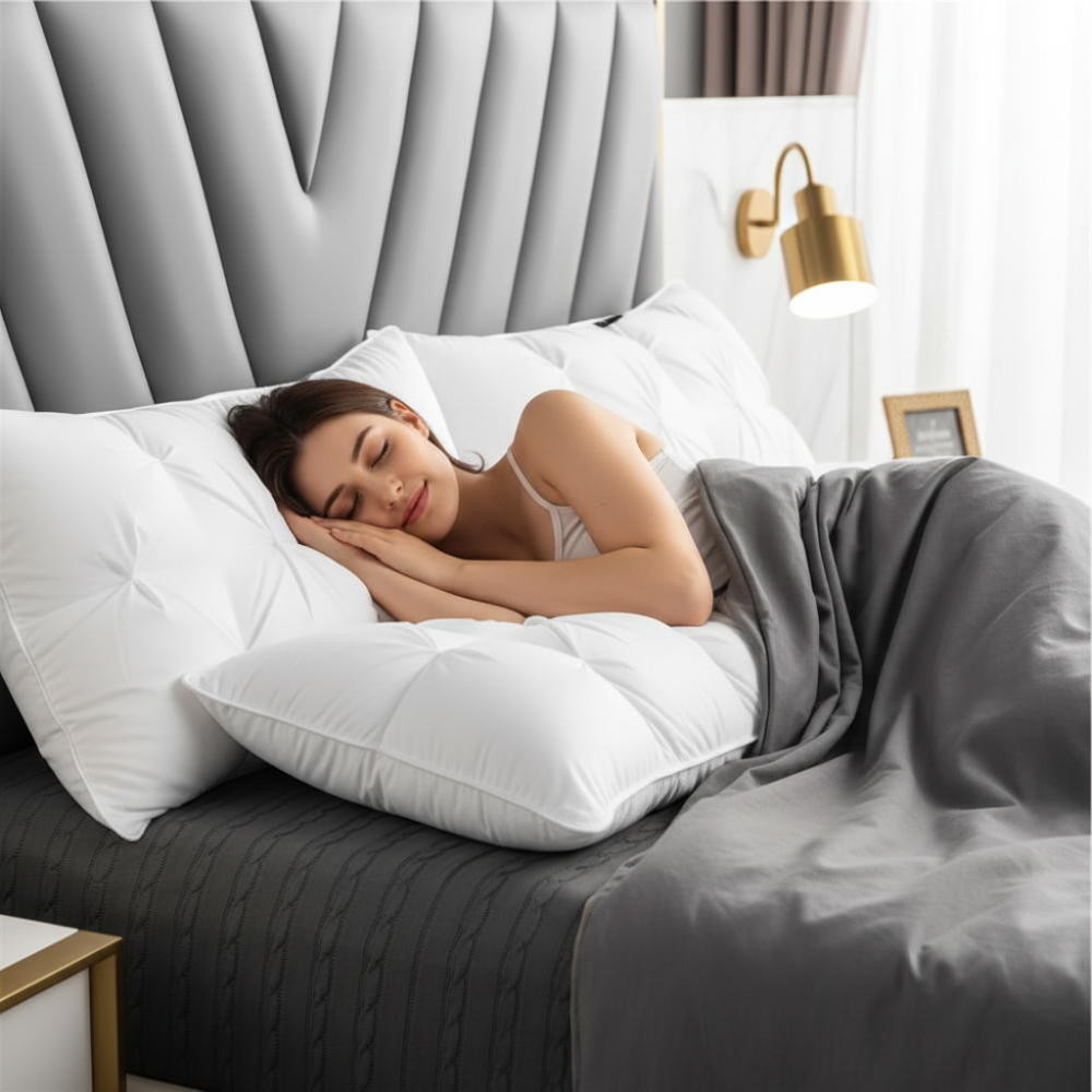 Down Alternative Neck Support Pillow