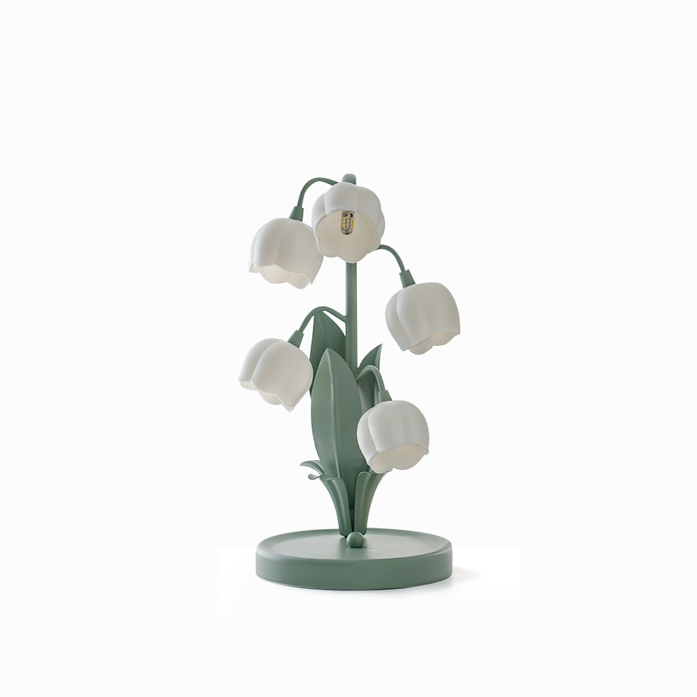 Bell Orchid Floral Table Lamp
