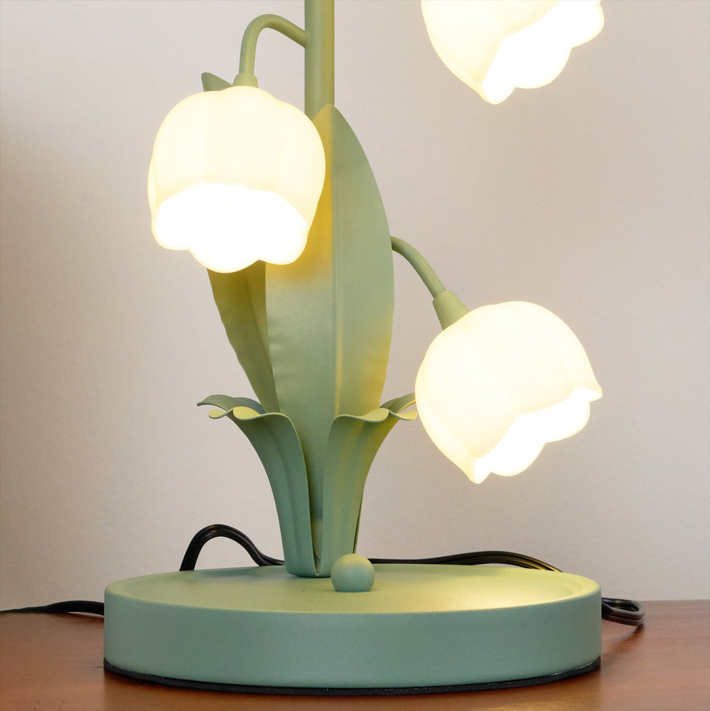 Bell Orchid Floral Table Lamp