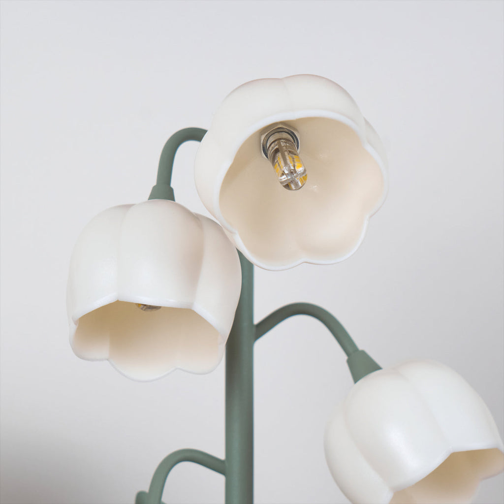 Bell Orchid Floral Table Lamp