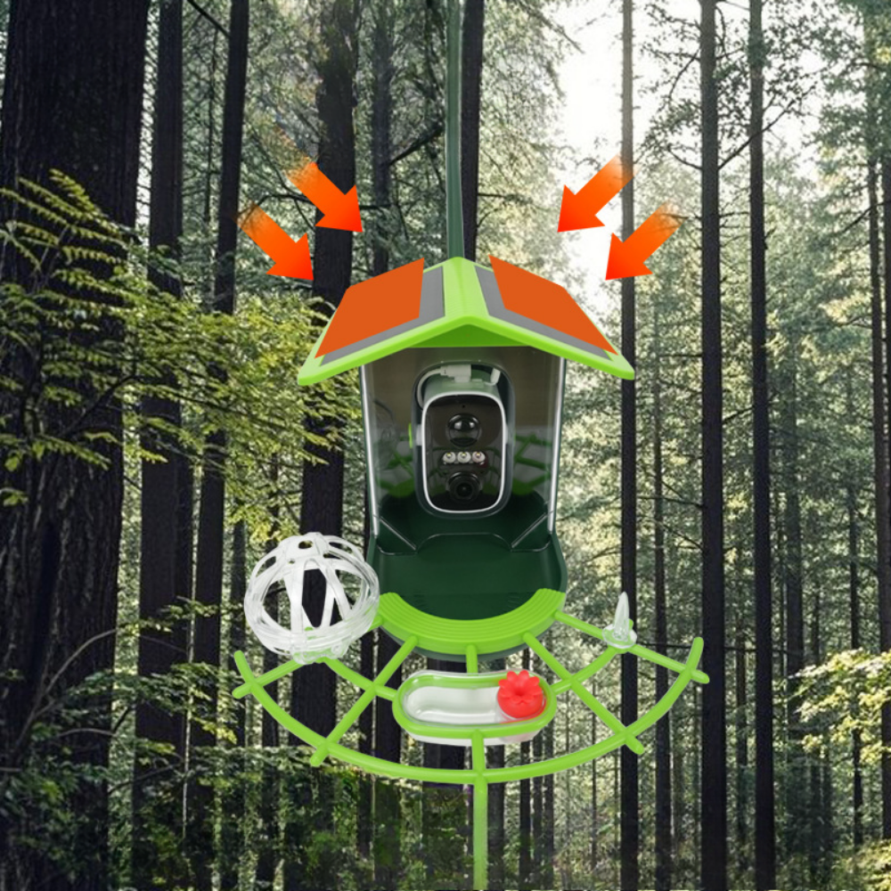Smart HD Outdoor Bird Feeder Camera