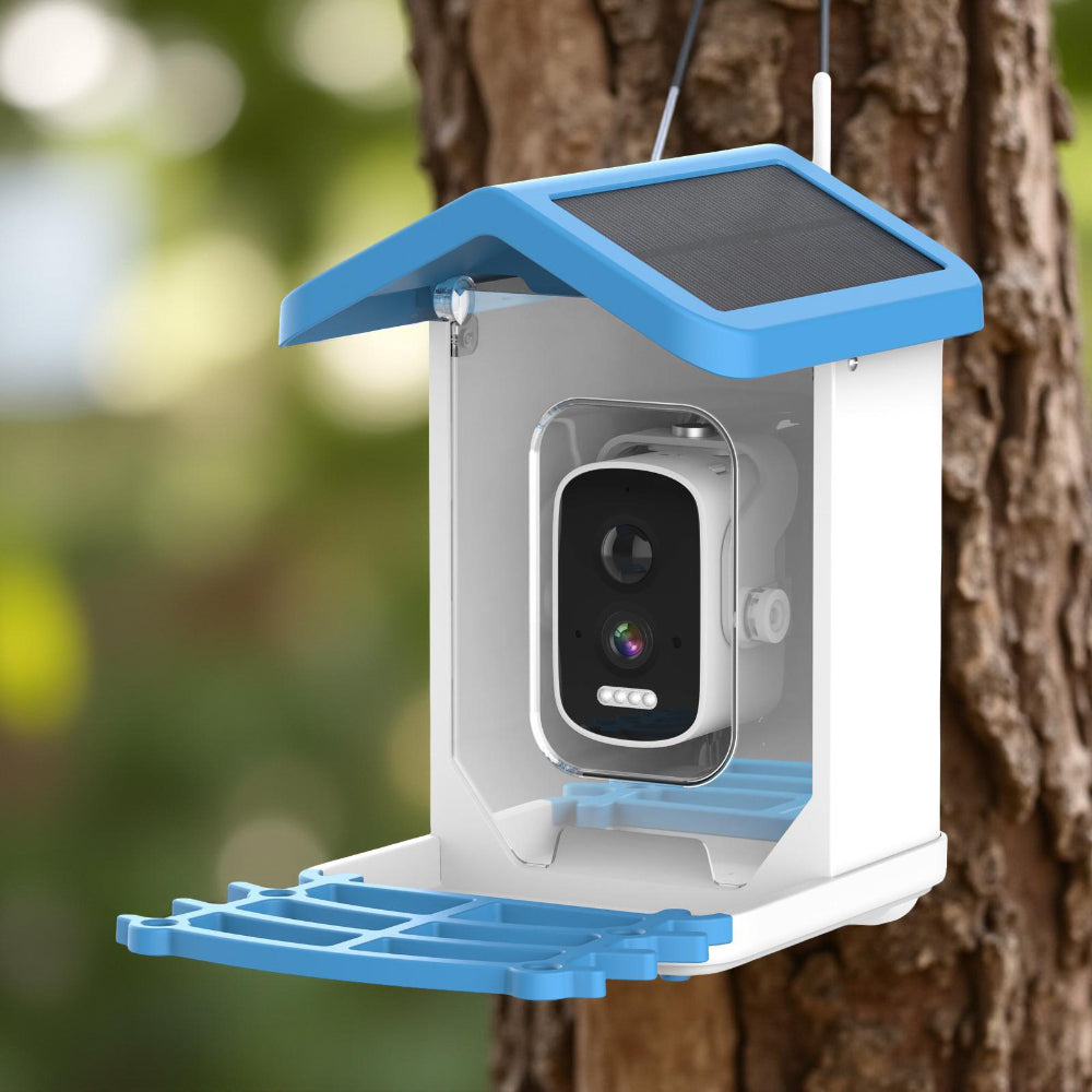 Solar Roof Smart Bird Feeder Camera