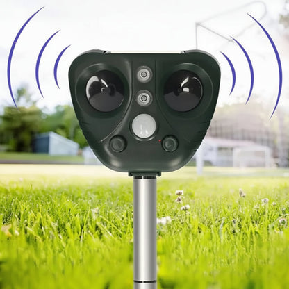 Solar Ultrasonic Garden Bird Repeller