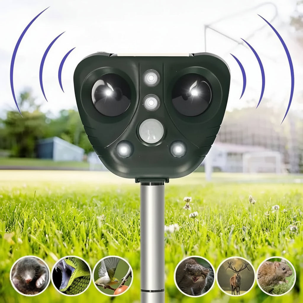 Solar Ultrasonic Garden Bird Repeller