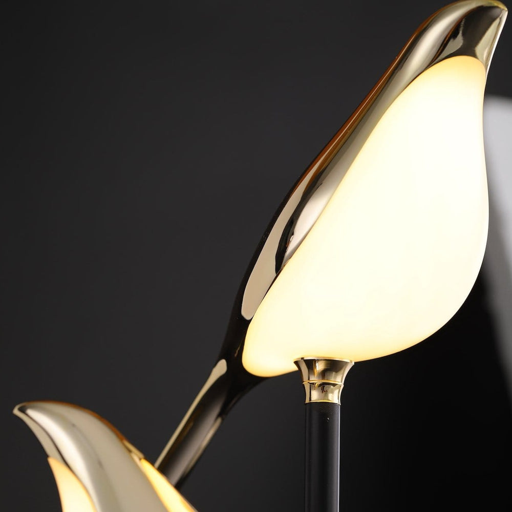 Golden Birdlight Wall Sconce