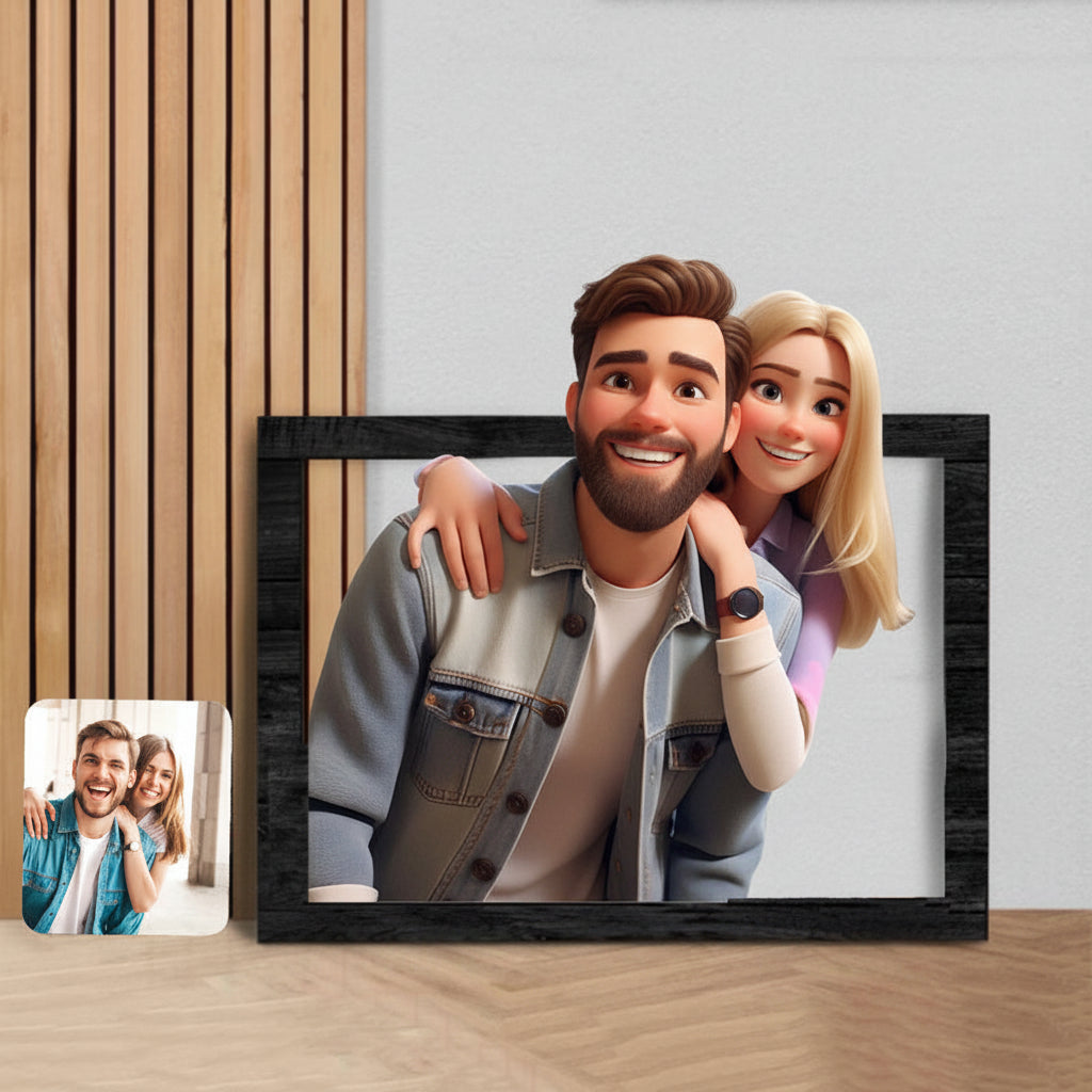 Personalised Acrylic 3D Photo Frame