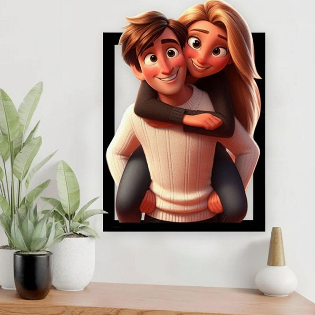 Personalised Acrylic 3D Photo Frame