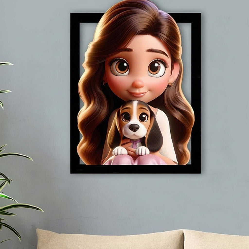 Personalised Acrylic 3D Photo Frame