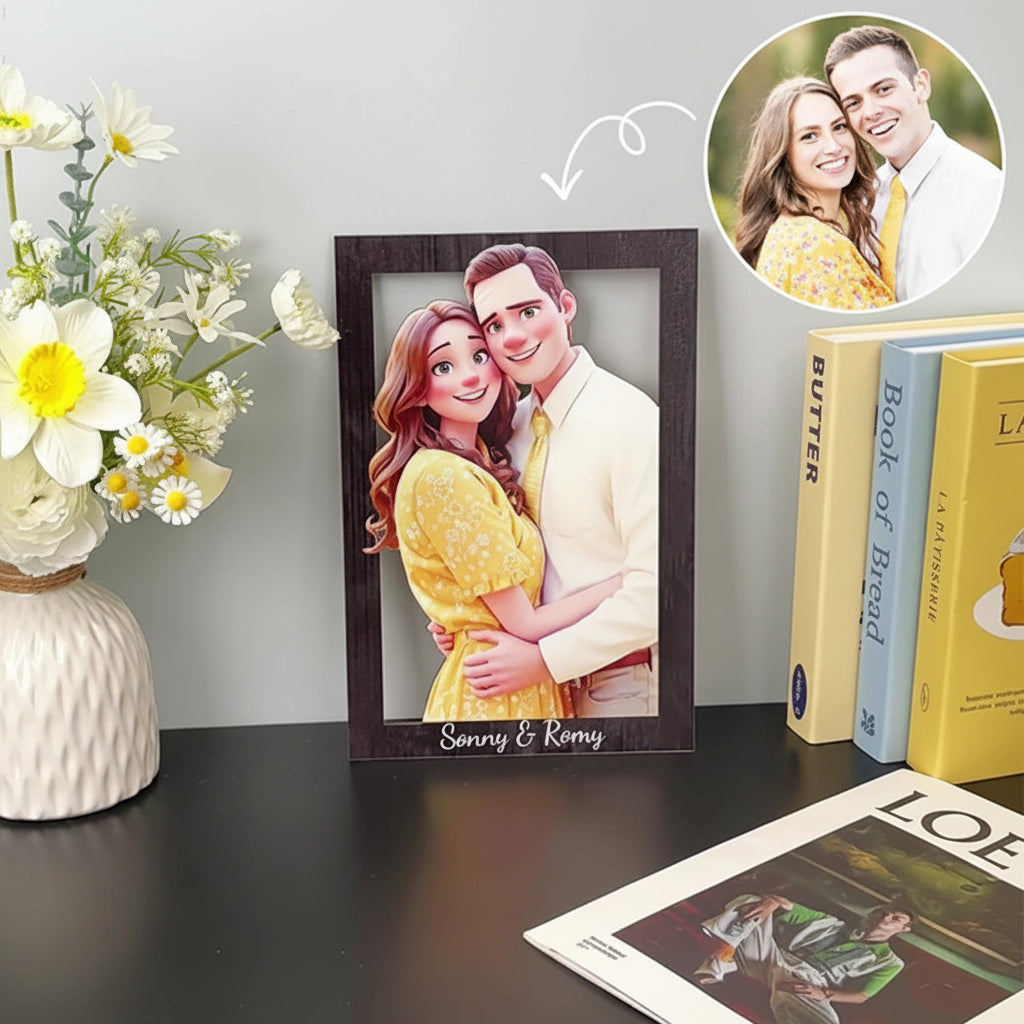 Personalised Acrylic 3D Photo Frame