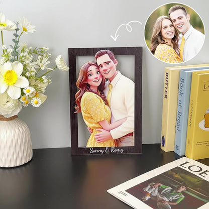 Personalised Acrylic 3D Photo Frame