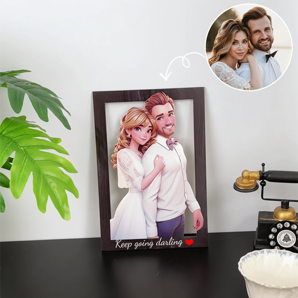 Personalised Acrylic 3D Photo Frame