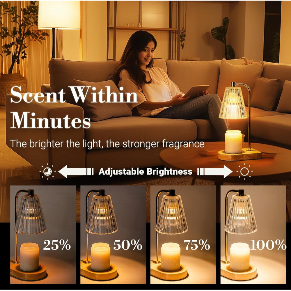 Electric Wax Melting Candle Table Lamp