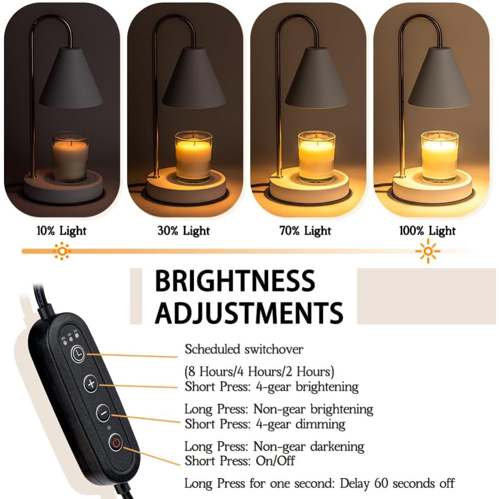 Electric Wax Melting Candle Table Lamp