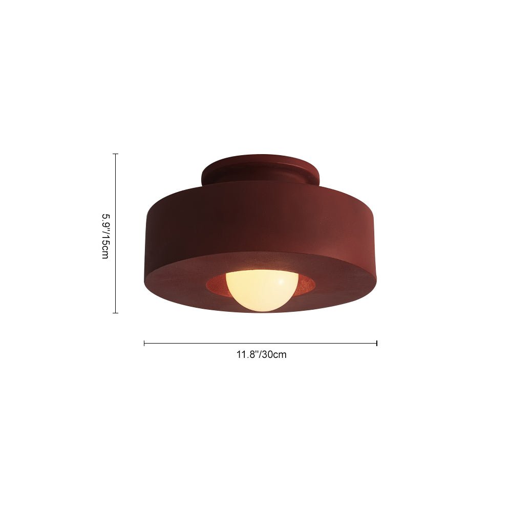 CeraCyl Geometric Ceiling Light
