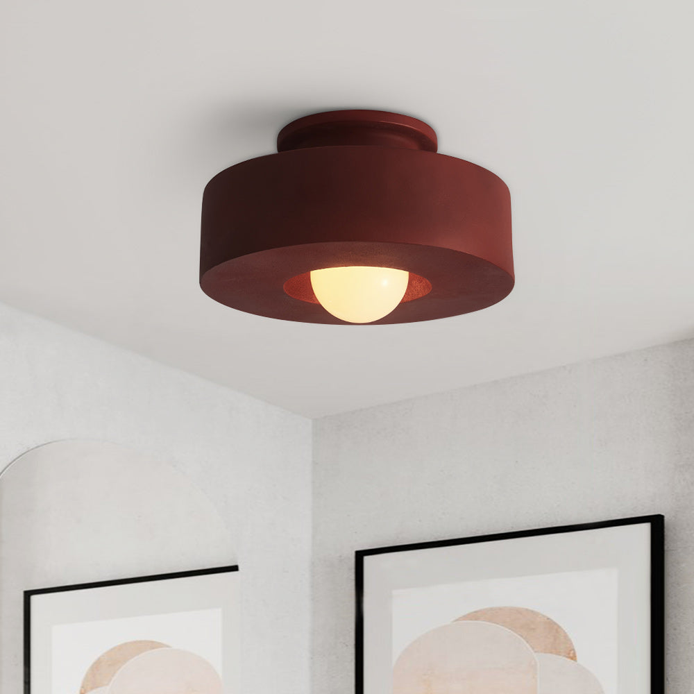 CeraCyl Geometric Ceiling Light