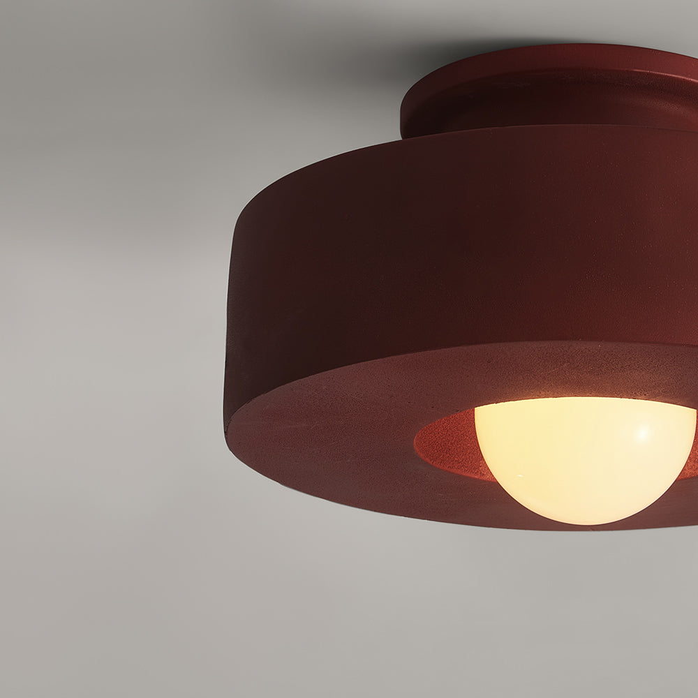 CeraCyl Geometric Ceiling Light