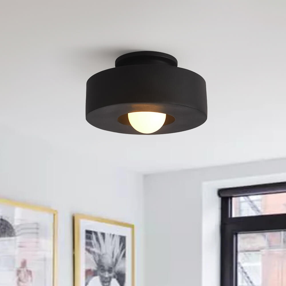 CeraCyl Geometric Ceiling Light