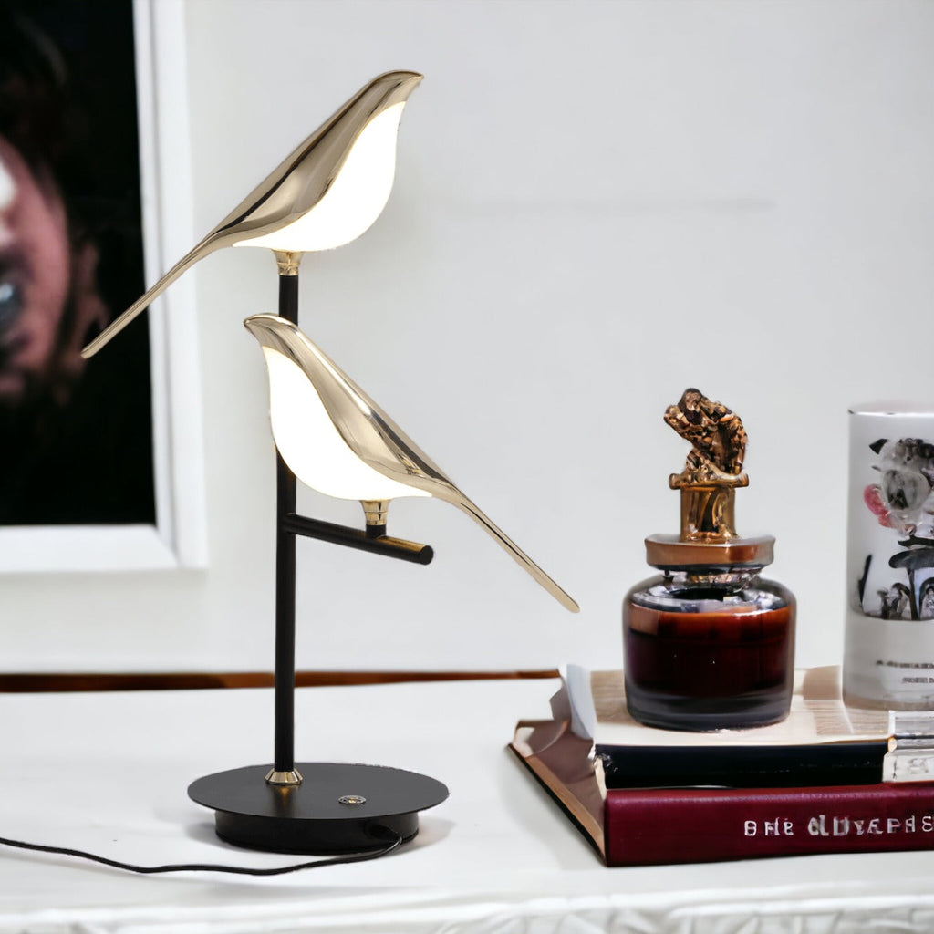 Golden Birdlight Wall Sconce