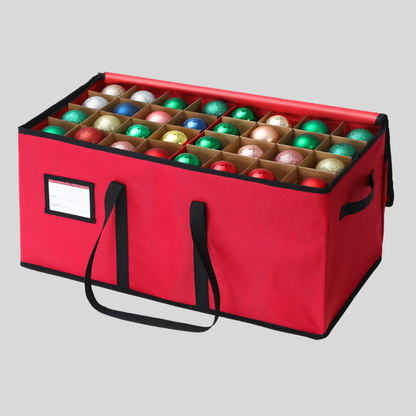 Ornament Storage Box with Viewing Window