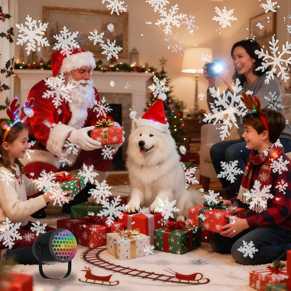 Rotating LED Christmas Projector Light