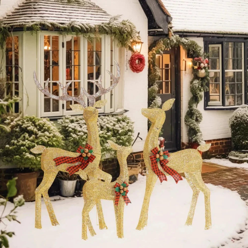 Tuinverlichting Kerst Rendieren Set Waterdicht LED Buiten Decor - Image 11