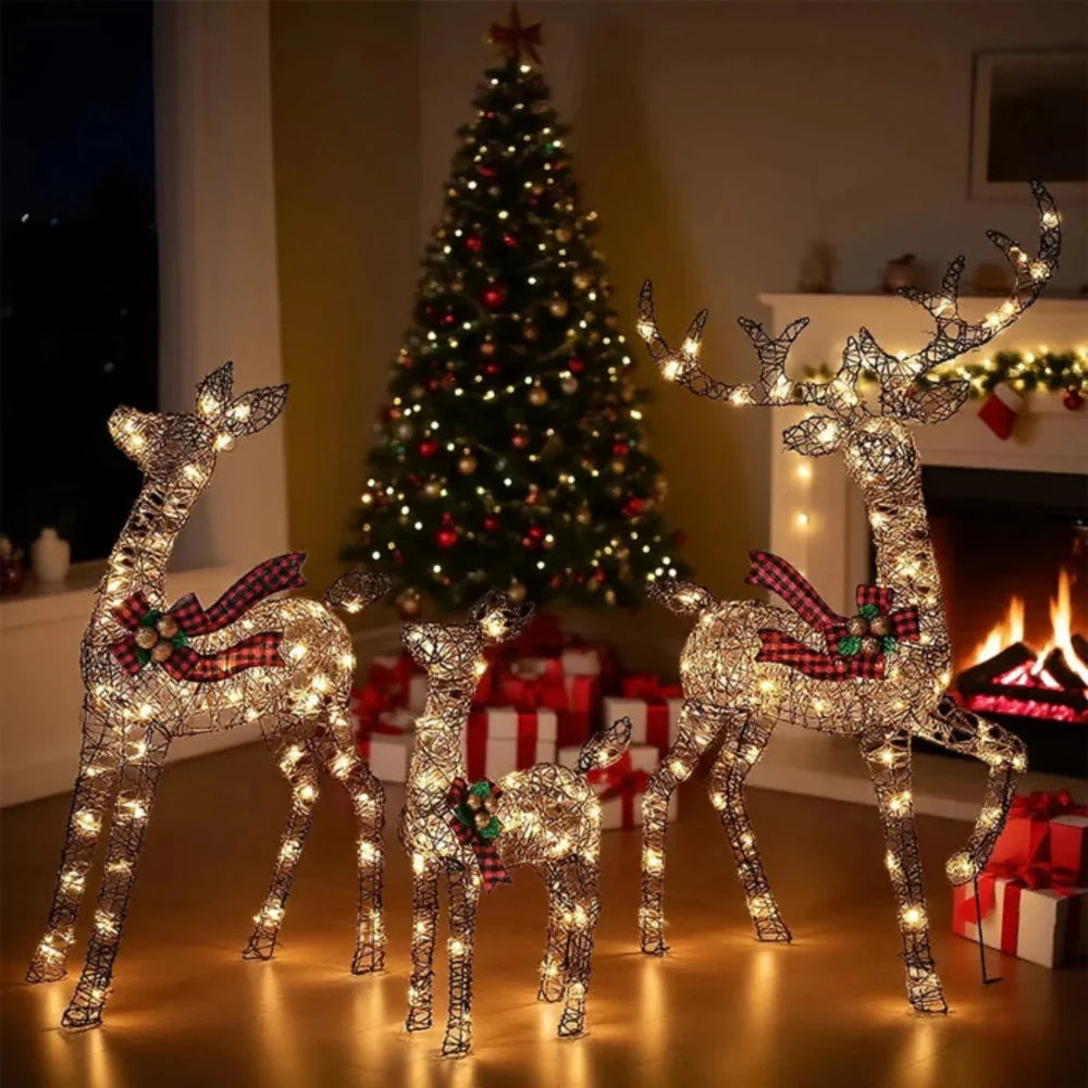 Tuinverlichting Kerst Rendieren Set Waterdicht LED Buiten Decor - Image 5