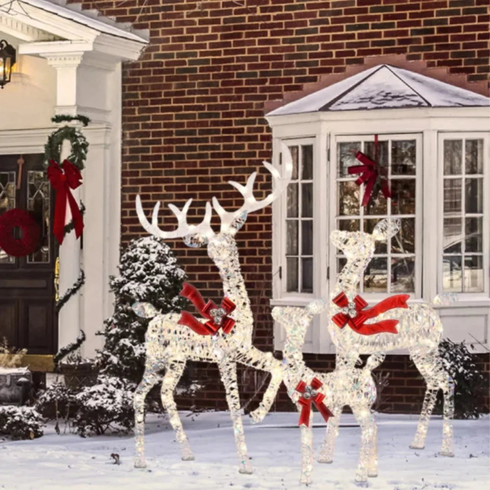Tuinverlichting Kerst Rendieren Set Waterdicht LED Buiten Decor - Image 8