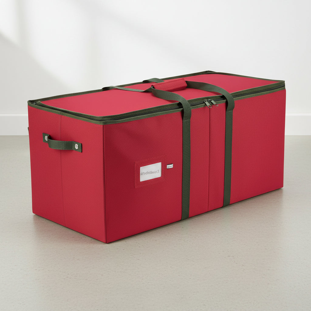 Divided Christmas Ornament Storage Box