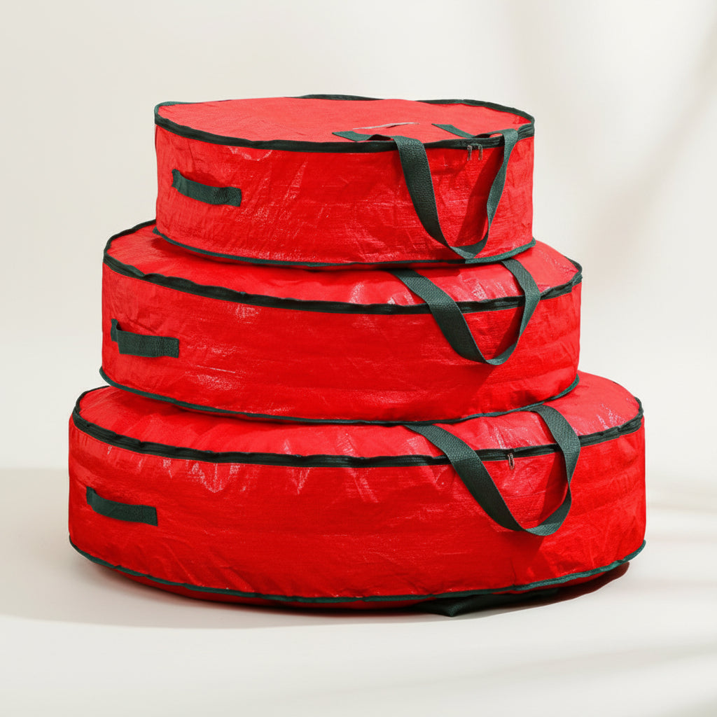 Polyester Ornament Storage Organiser Bag