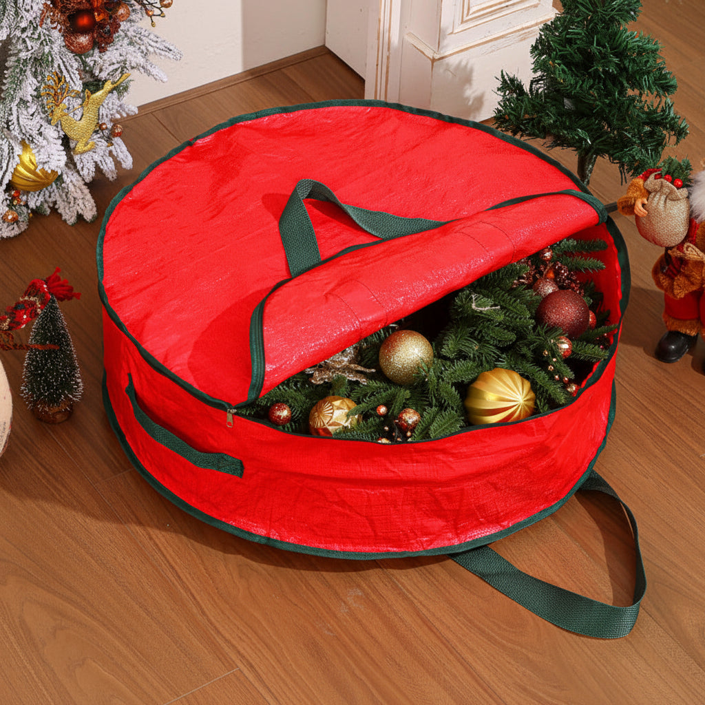 Polyester Ornament Storage Organiser Bag