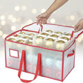 Large Zippered Ornament Storage Box