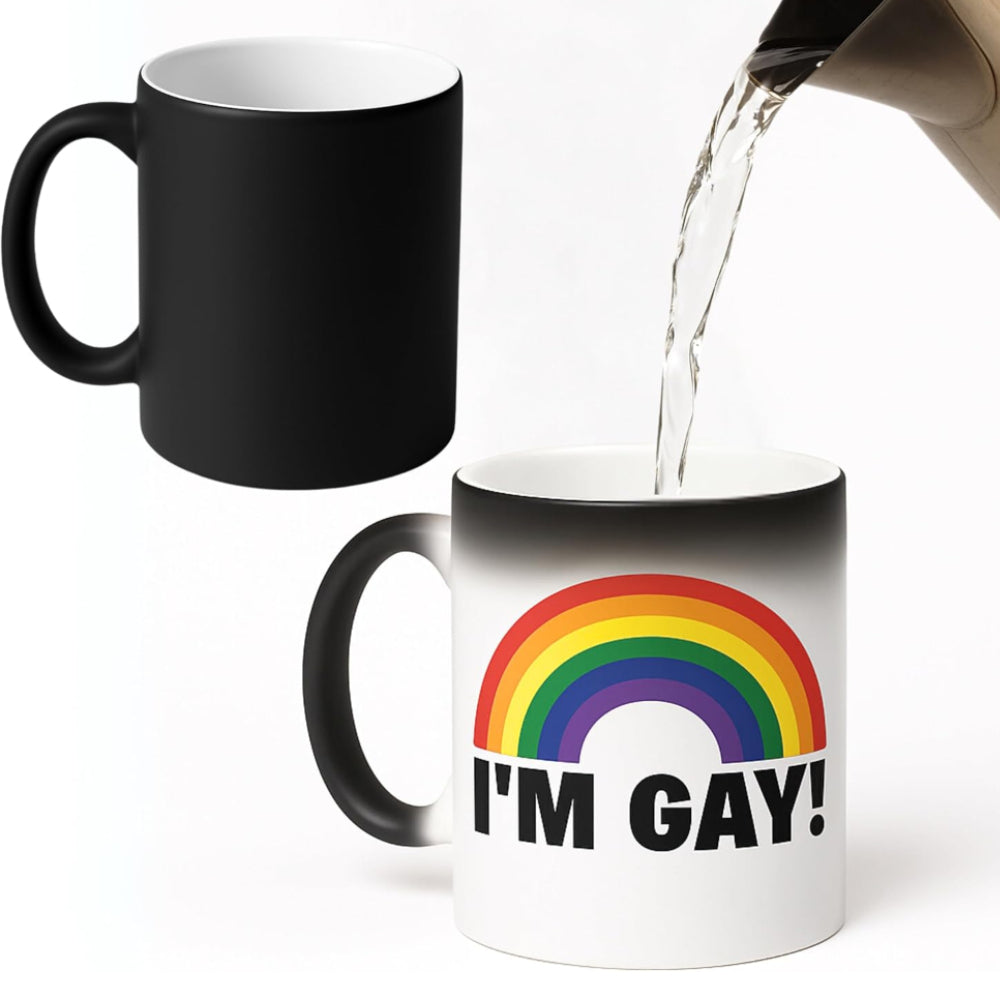 Heat Sensitive Colour Changing Coffee Mug