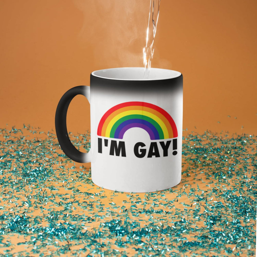 Heat Sensitive Colour Changing Coffee Mug